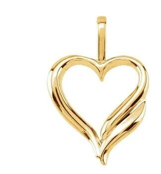 Yellow Heart Pendant