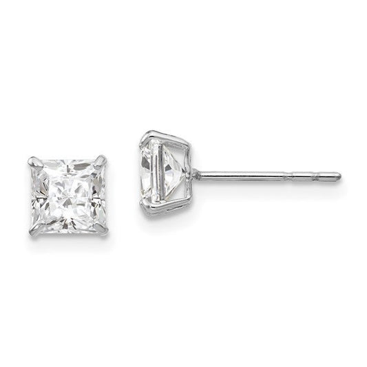 CZ Stud Post Earrings