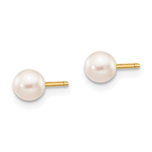 Freshwater Cultured Pearl Stud Post Earrings